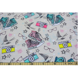 Jersey - Sneakers pastell